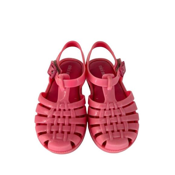 Mini Melissa Toddler Mini Possession Jellies Pink sz 8 - Picture 5 of 12